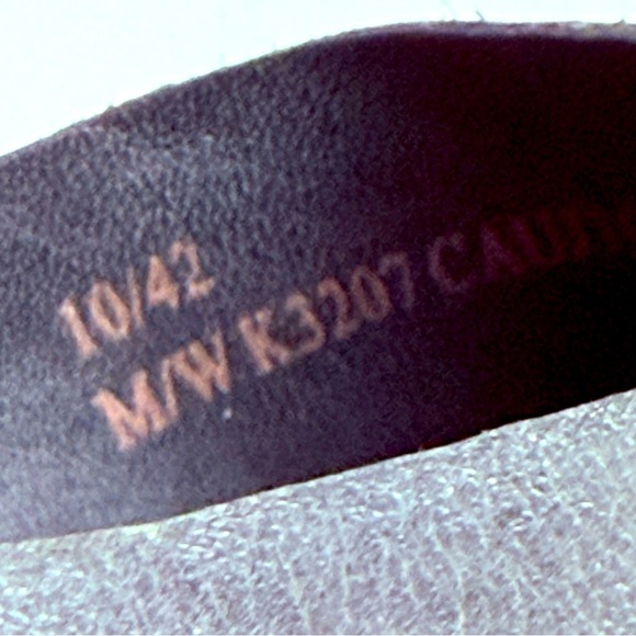 Kork-Ease Teresa Leather Platform Wedged Heeled Sandals - Picture 8 of 9